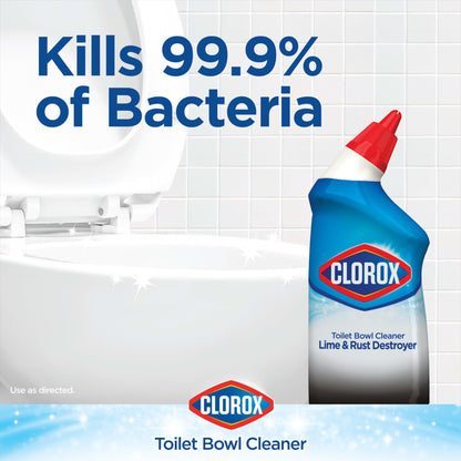 CLOROX Toilet Bowl Cleaner for Lime & Rust