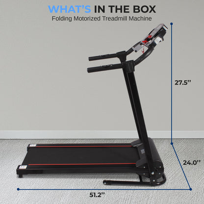 SereneLife Foldable Electric Treadmill for Home