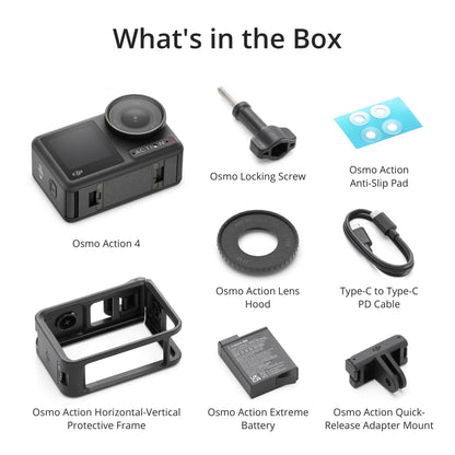 DJI Osmo Action 4K Waterproof Camera with 160 Mins
