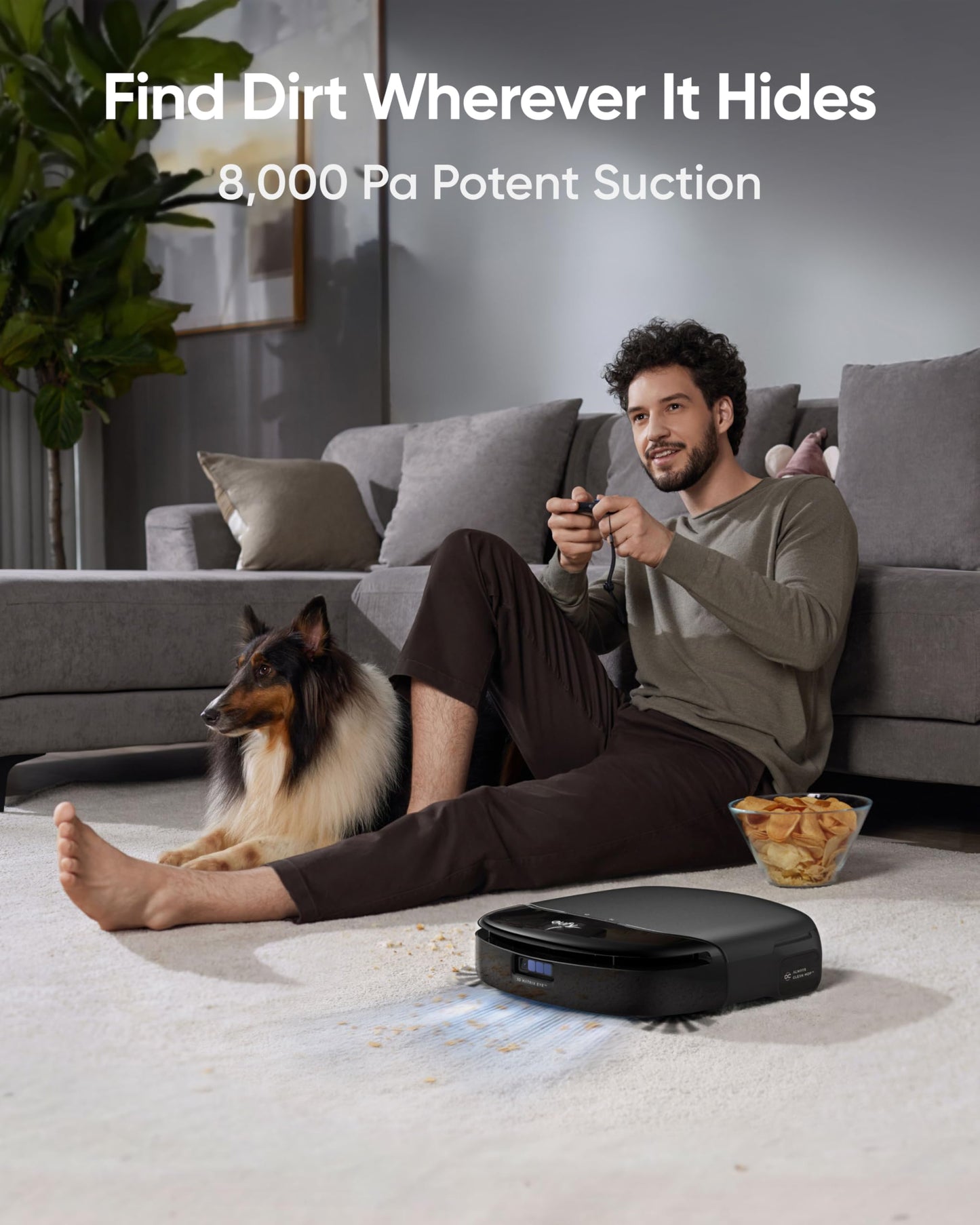 eufy Robot Vacuum and Mop Combo with Station