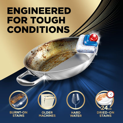 Finish Dishwasher Pods with CycleSync Technology, 62 Count