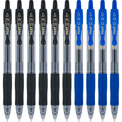 PILOT G2 Fine Point Gel Pen Set, 10 Count