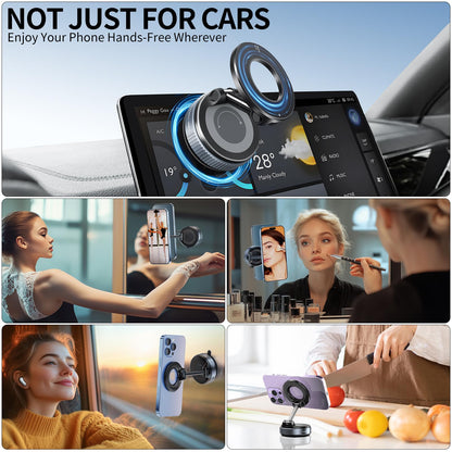 Vacuum Suction Magnetic Phone Holder for Cars