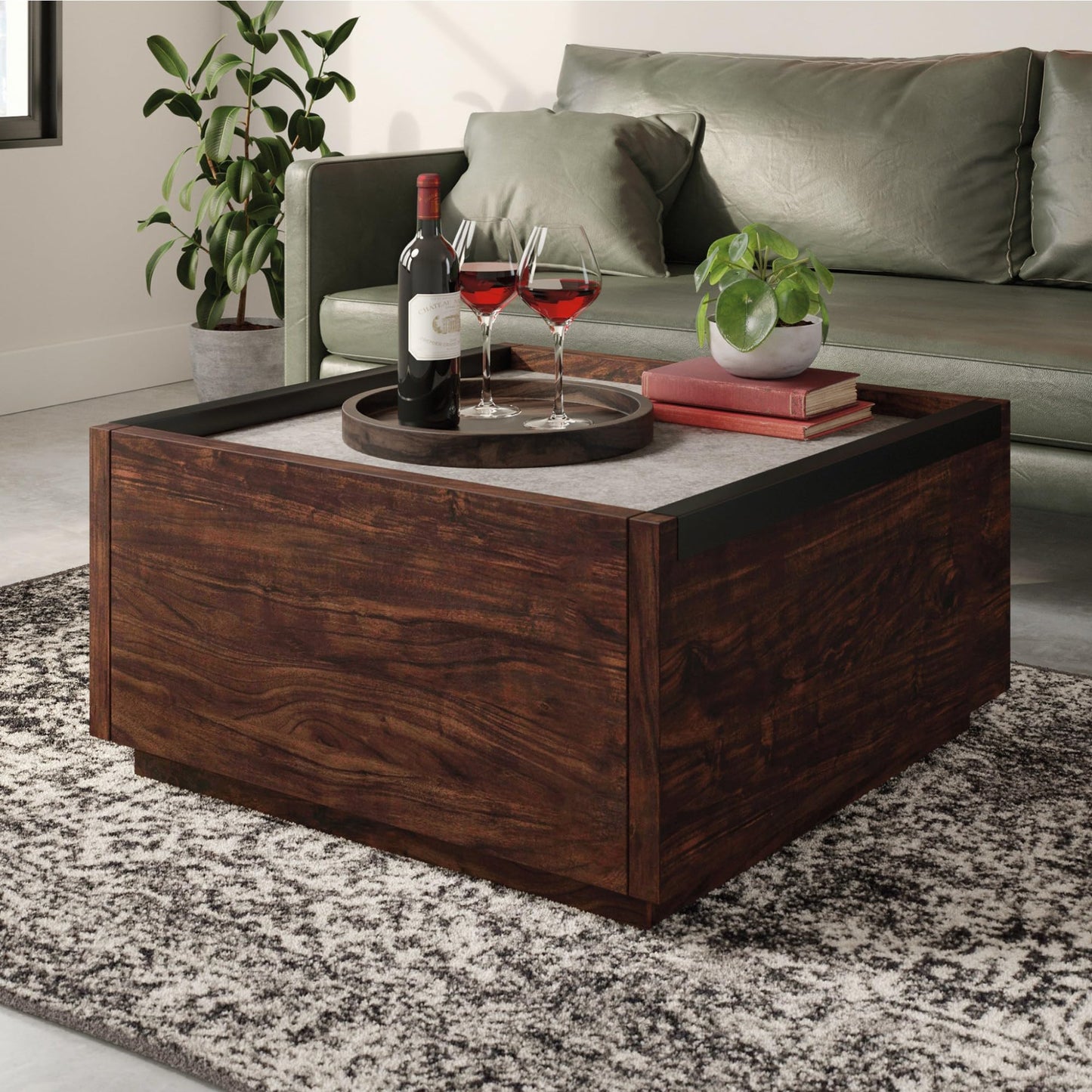Sauder Manhattan Gate Modern Coffee Table