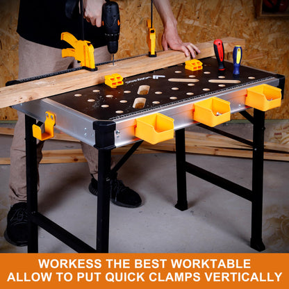 1000Lbs WORKESS Heavy Duty Folding Workbench