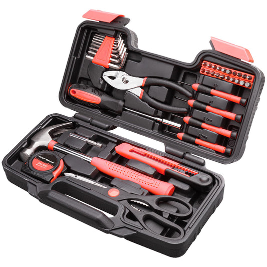 CARTMAN 39-Piece Household Tool Set with Case