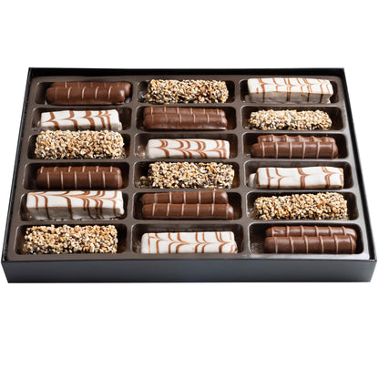 Gourmet Chocolate-Dipped Biscotti by Oh! Nuts