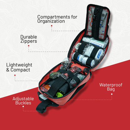 Surviveware 200-Piece Waterproof First Aid Kit