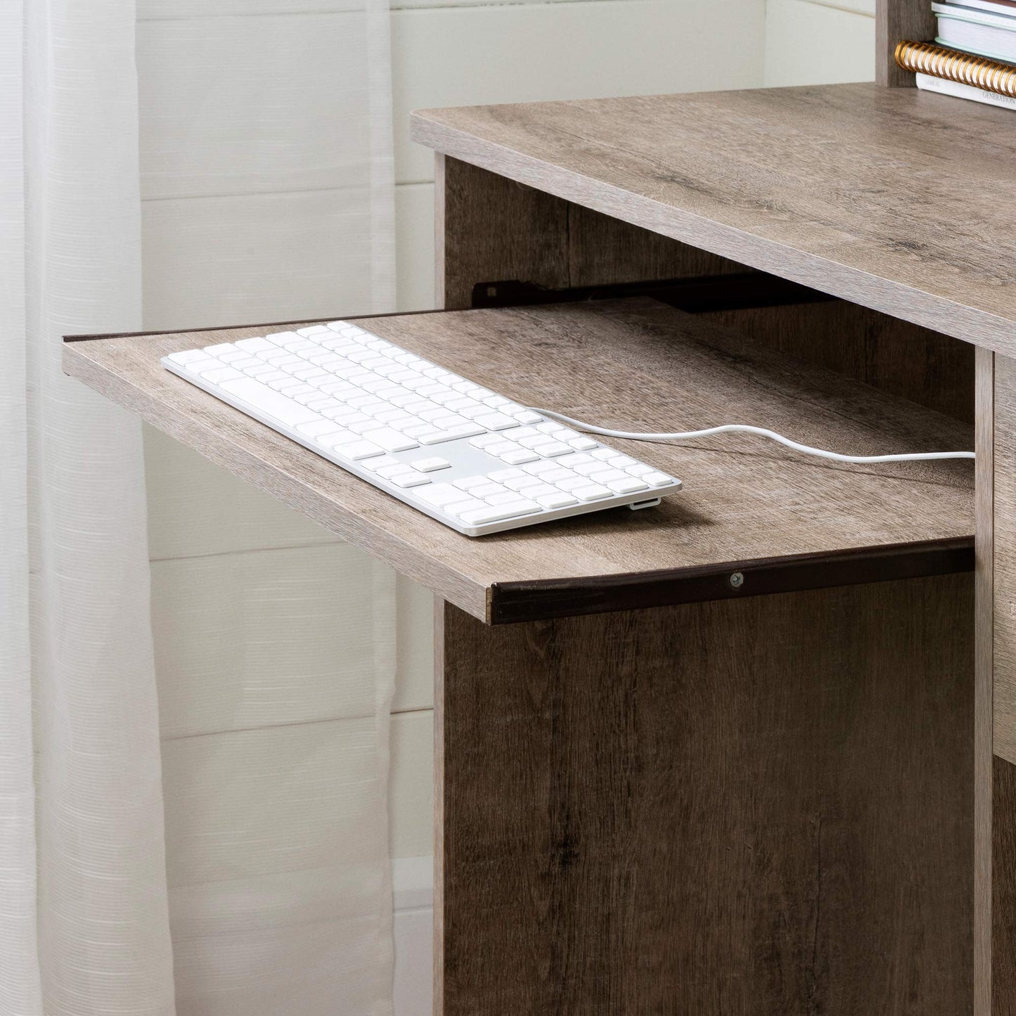 South Shore Desk with Keyboard Tray