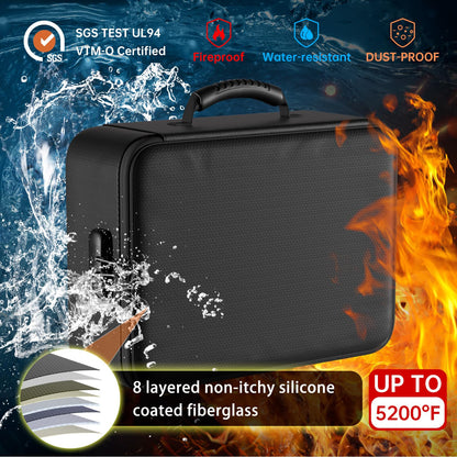 Fireproof Waterproof Document Organizer by DocSafe