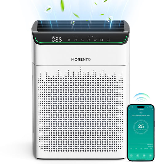 MORENTO Air Purifier for Large Rooms with Wi-Fi