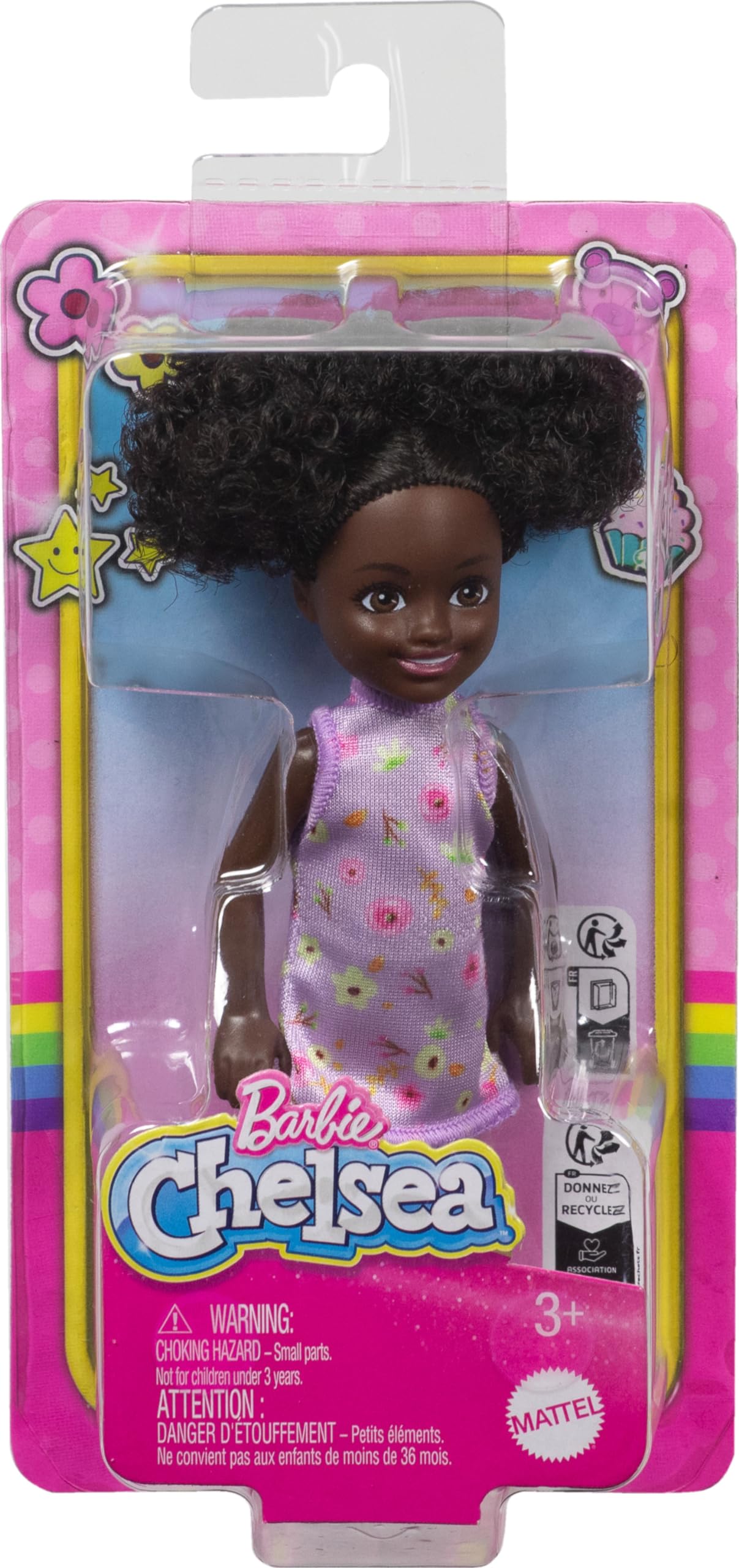 Barbie Chelsea Doll with Removable Floral Dress