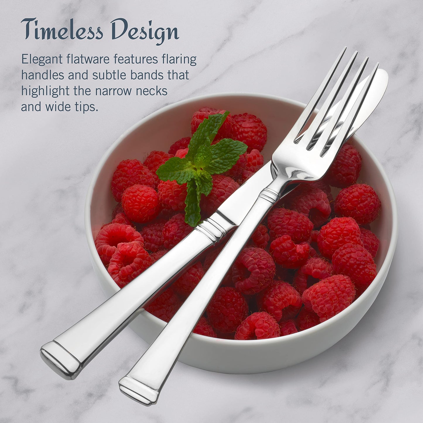 Mikasa Harmony Flatware Set for 12, 65 Pieces