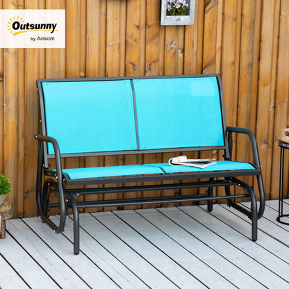 2-Person Outdoor Glider Bench by Outsunny
