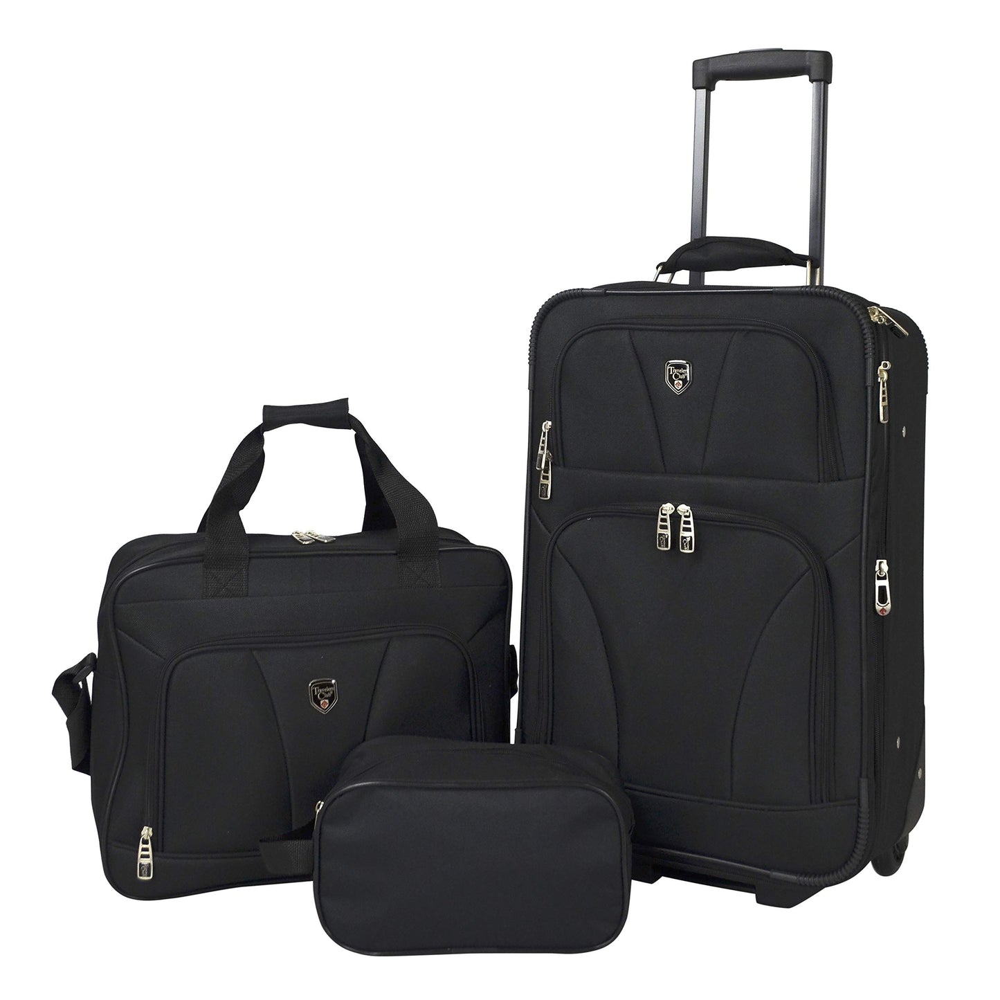 3-Piece Expandable Luggage Set by Travelers Club