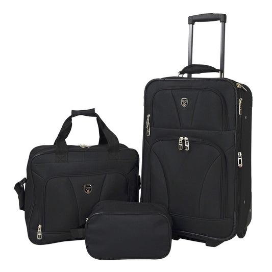 3-Piece Expandable Luggage Set by Travelers Club