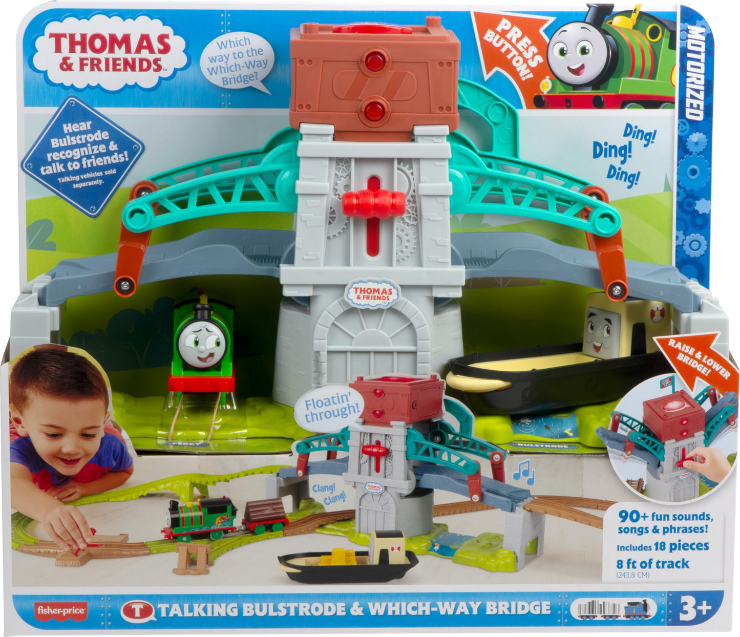Thomas & Friends Talking Train Set with Percy Engine