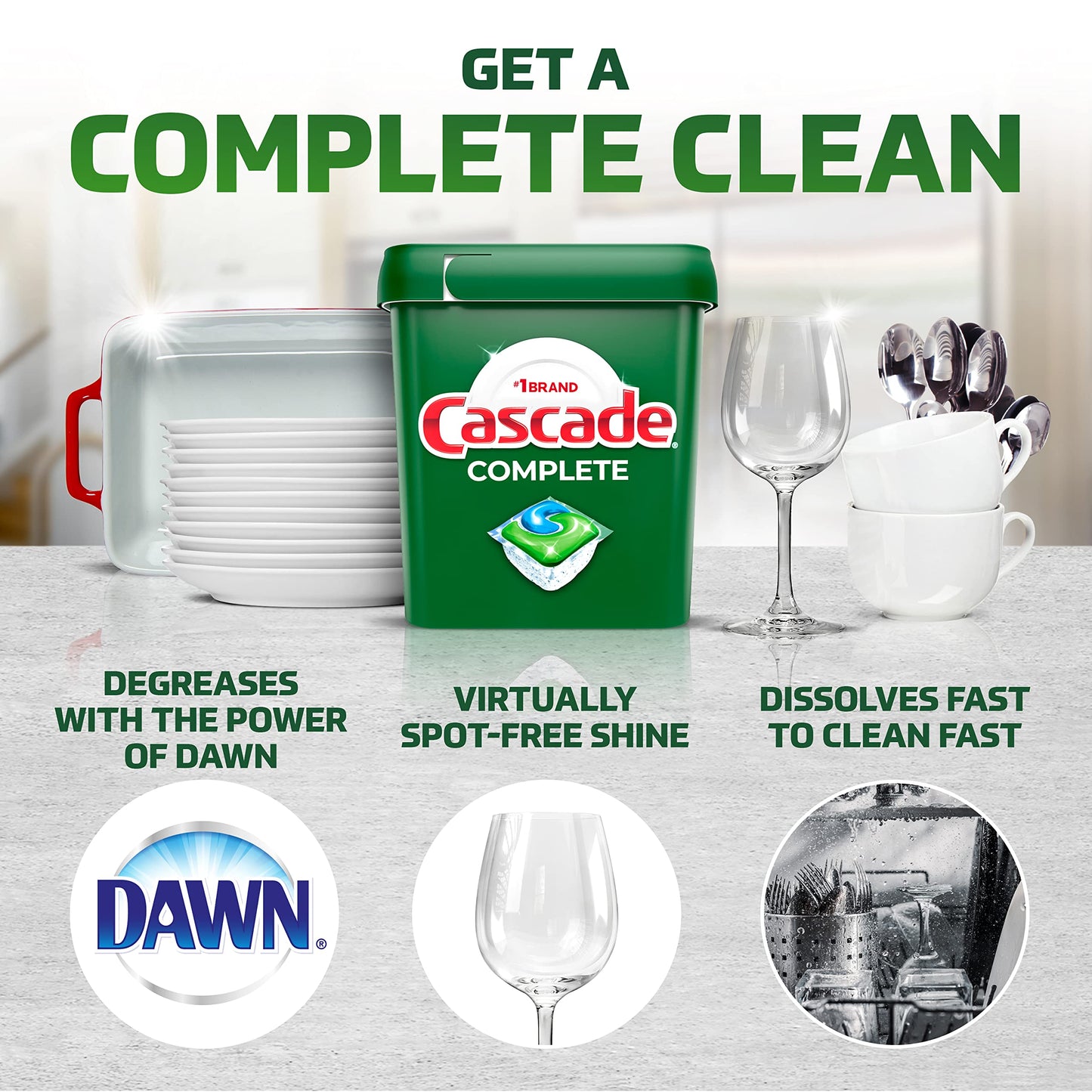 UPDATE: DEAD ❗ Cascade Complete Dishwasher Pods - Fresh Scent ActionPacs, 78 Count