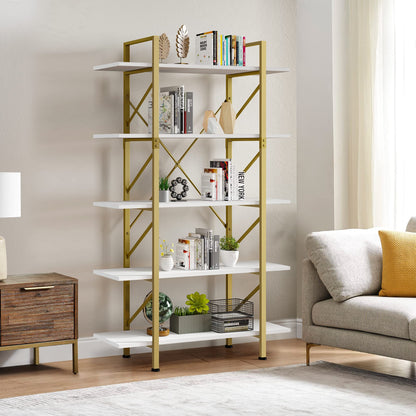 5-Tier YITAHOME Modern Bookshelf for Home Office