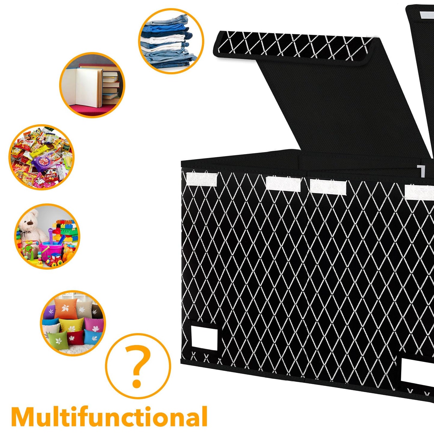 Large Toy Storage Box for Kids by Meerainy