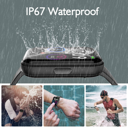 LOJUSIMEH Bluetooth Call Smartwatch for Fitness