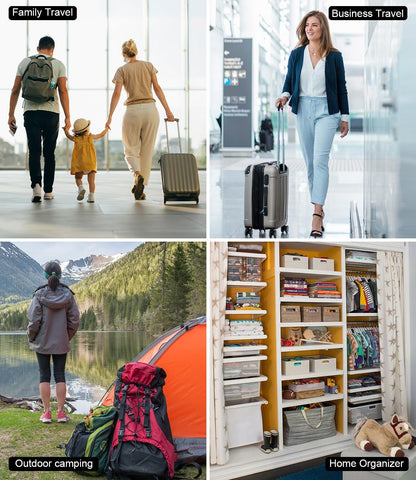 Packing Cubes Set for Travel Luggage Organization