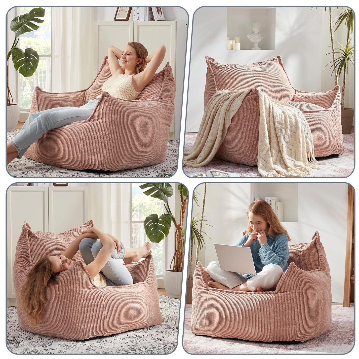 Giant Bean Bag Chair for Adults and Teens