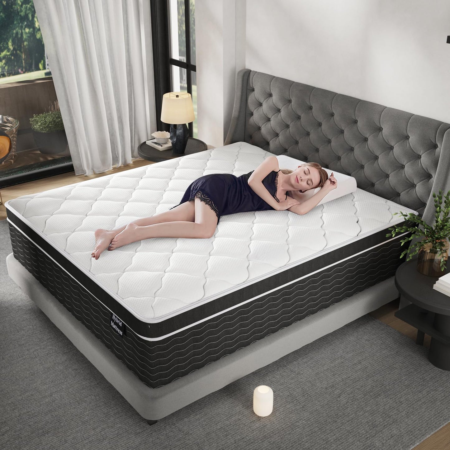12-Inch Full Hybrid Mattress with Gel Foam