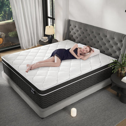 12-Inch Full Hybrid Mattress with Gel Foam