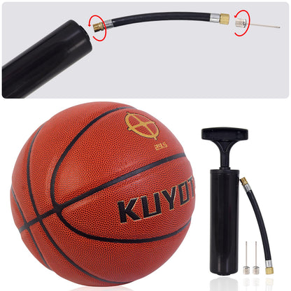 KUYOTQ Size 7 Soft Touch Basketball with Pump