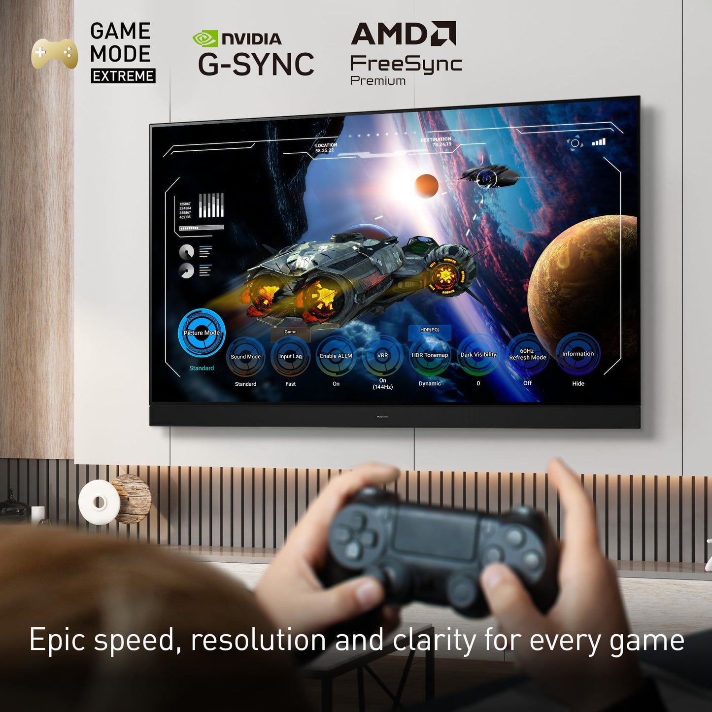 65-inch Panasonic 4K OLED Smart Fire TV