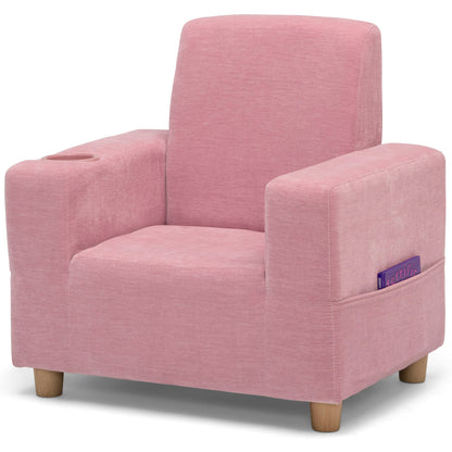 GAP GapKids Upholstered Chair, Blush