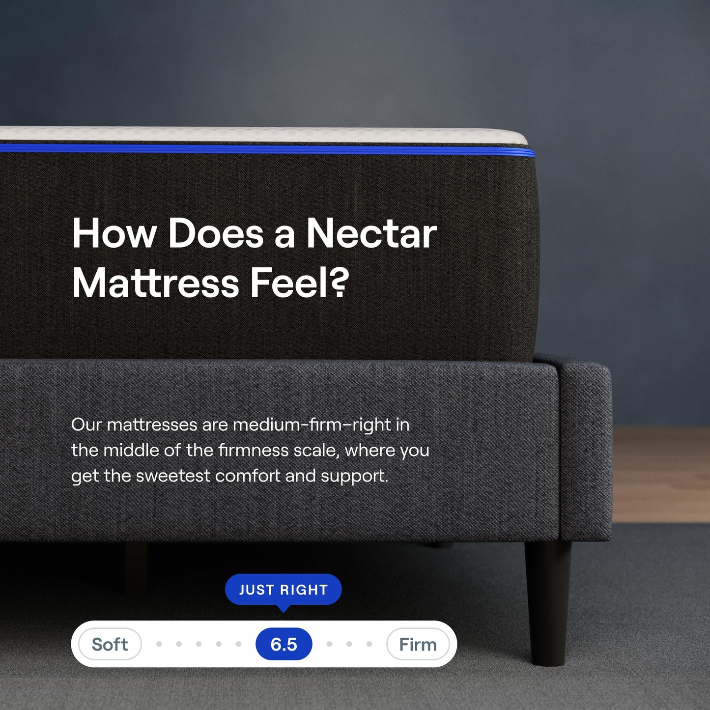 Nectar Gel Memory Foam Twin Mattress with Trial