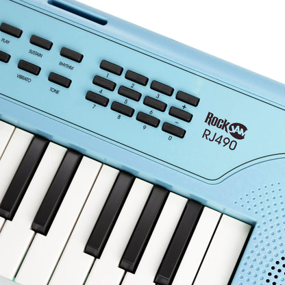 RockJam 49-Key USB Keyboard Piano with Lessons