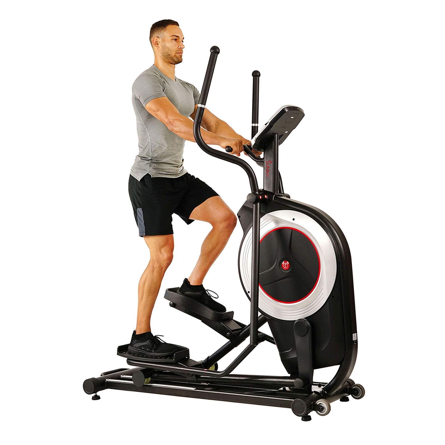 Sunny Health Elliptical Trainer with Heart Rate Monitor