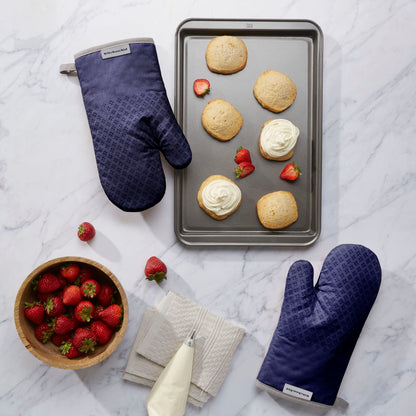 KitchenAid Cobalt Blue Oven Mitt Set, 2-Pack