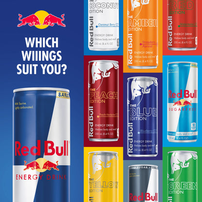 Red Bull Sugar Free Energy Drink, 4 Pack
