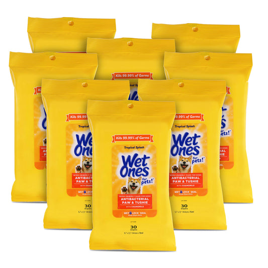30 Pack Wet Ones Dog Wipes for Grooming