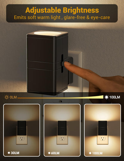 LED Night Light with Adjustable Brightness