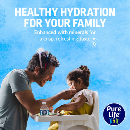 Pure Life 24-Pack Purified Water Bottles 8 Fl Oz