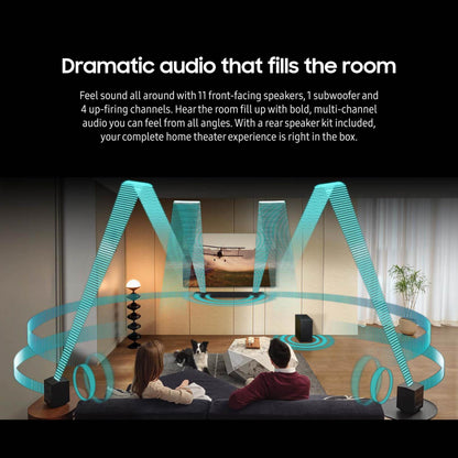 SAMSUNG 11.1.4ch Dolby Atmos Soundbar with Alexa