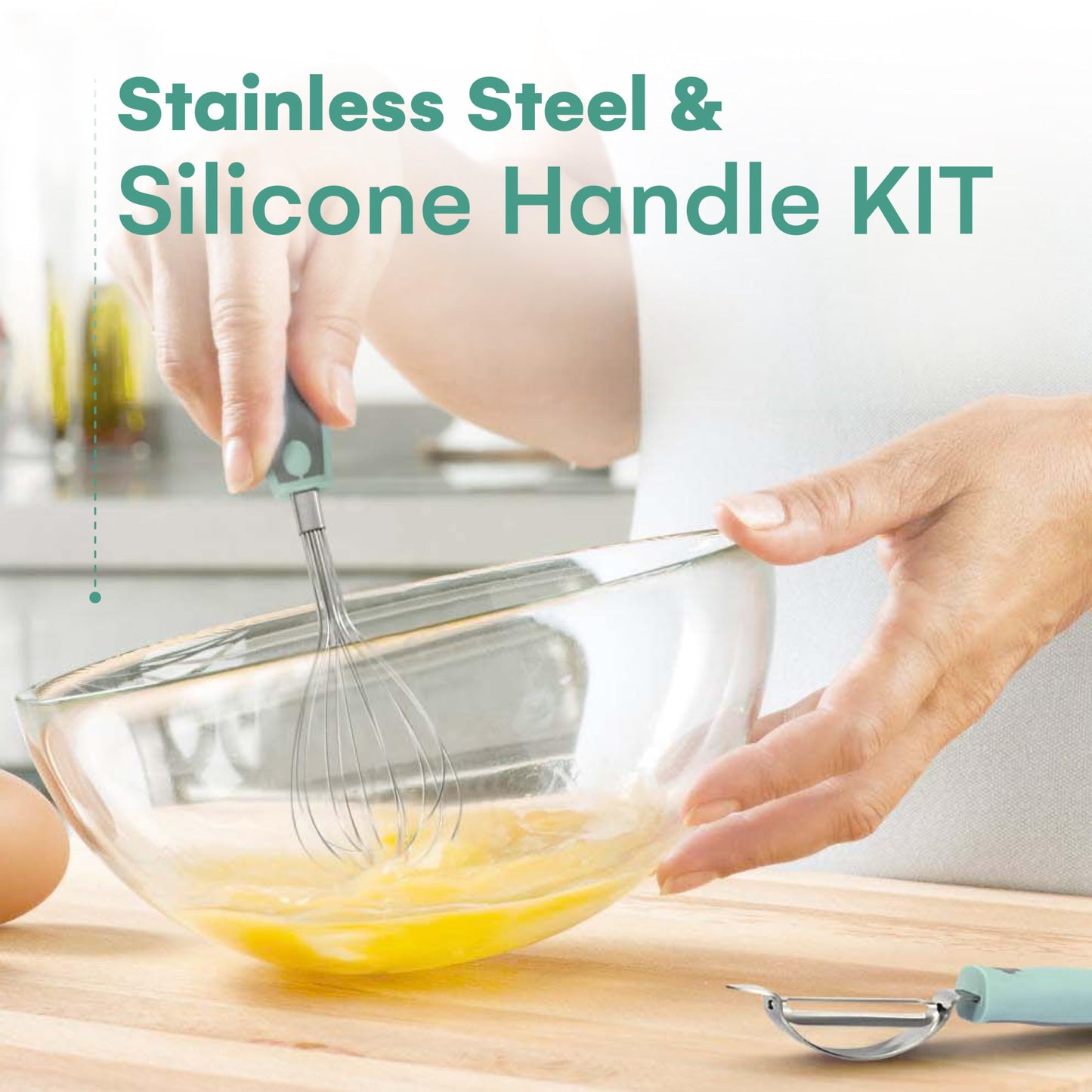 7-Piece Silicone Cooking Tool Set - Outlery