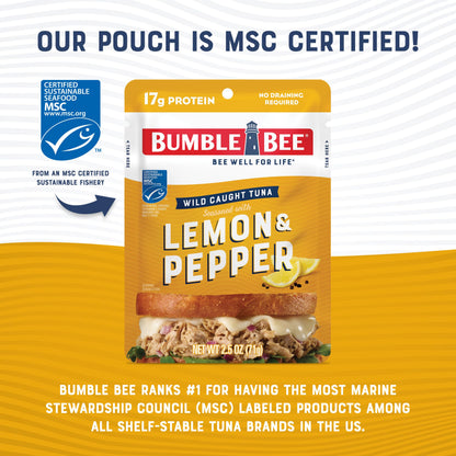Bumble Bee Lemon & Pepper Tuna Pouch