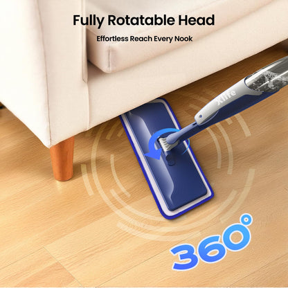Spray Mop with Refillable Bottle and Microfiber Pads