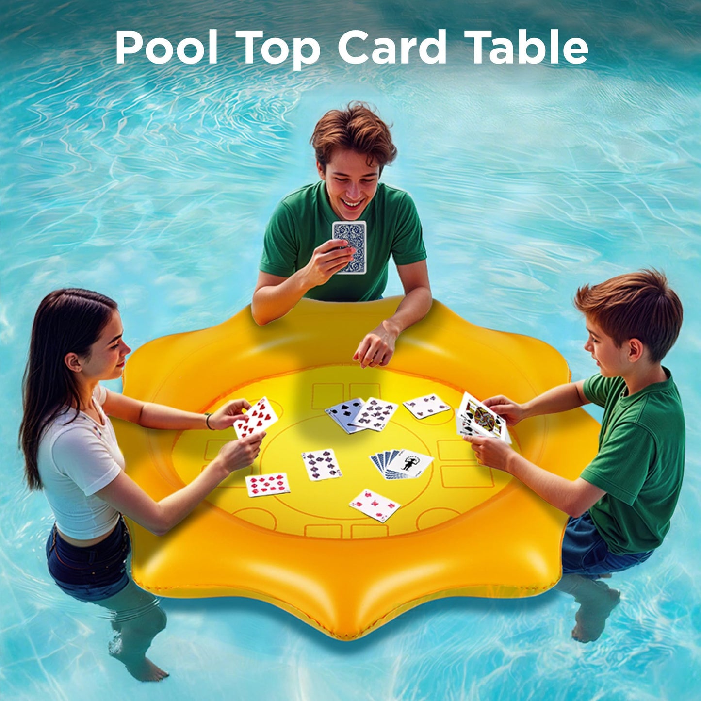 2-Pack Inflatable Serving Bars for Pool Parties