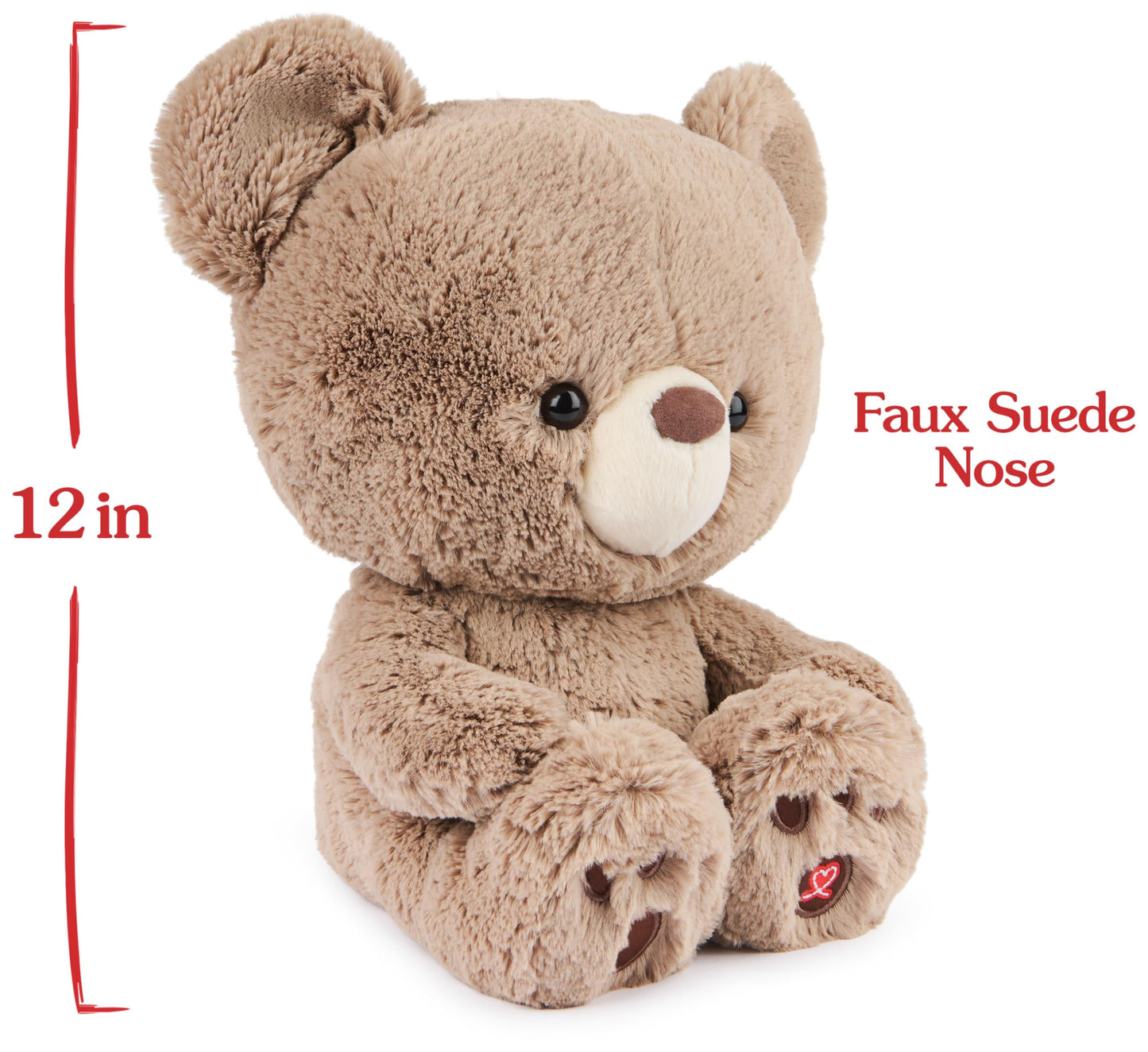 GUND 12" Taupe Teddy Bear Plush Toy