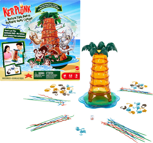 Kerplunk Rockin' Tree Party Game by Mattel Games