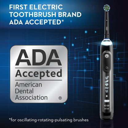 Rechargeable Electric Toothbrush with Travel Case (2 Pack)