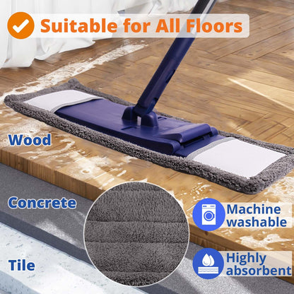 Collapsible Mop and Bucket Set for Easy Cleaning