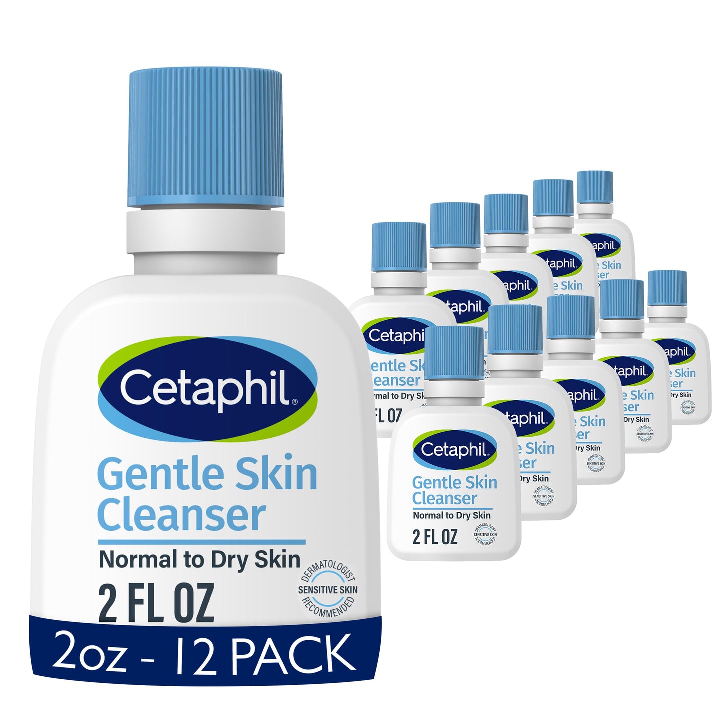 Cetaphil Hydrating Face Wash, 12 Pack